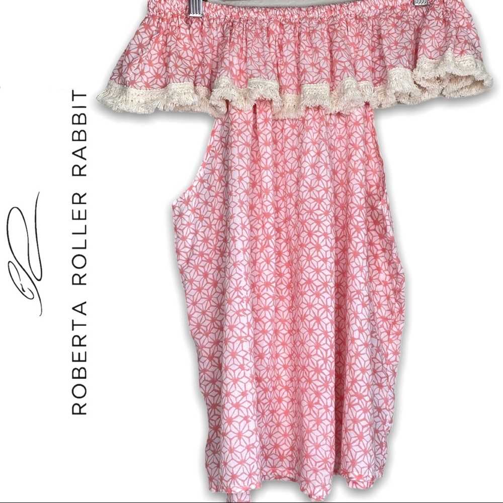 Roberta Roller Rabbit Sleeveless Off Shoulder Top